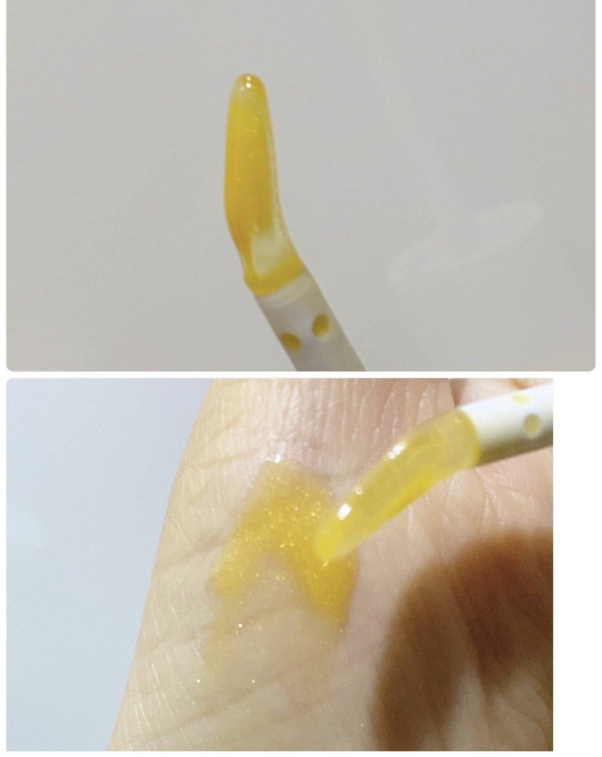 ミネラルカラーセラム S01 シトリン/ONLY MINERALS/リップグロスを使ったクチコミ（2枚目）