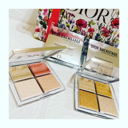 ディオール バックステージ フェイス グロウ パレット/Dior/ハイライトを使ったクチコミ(1枚目)