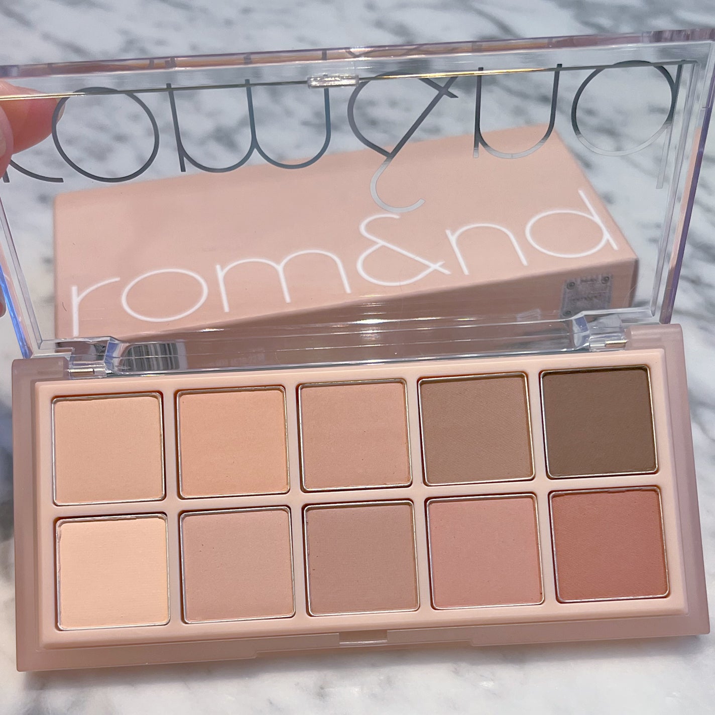 ベターザンパレット/rom&nd/アイシャドウパレットを使ったクチコミ(4枚目)