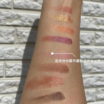 サマーアンレイテッド アイシャドーパレット/NARS/アイシャドウパレットを使ったクチコミ(7枚目)