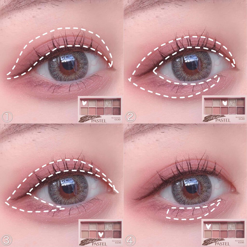 プロ アイ パレット/CLIO/アイシャドウパレットを使ったクチコミ（2枚目）