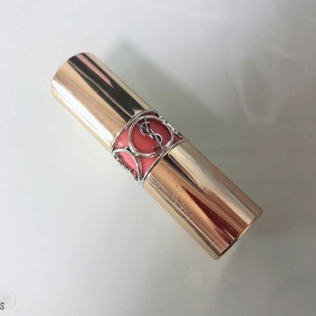 ルージュ ヴォリュプテ シャイン/YVES SAINT LAURENT BEAUTE/口紅を使ったクチコミ（2枚目）
