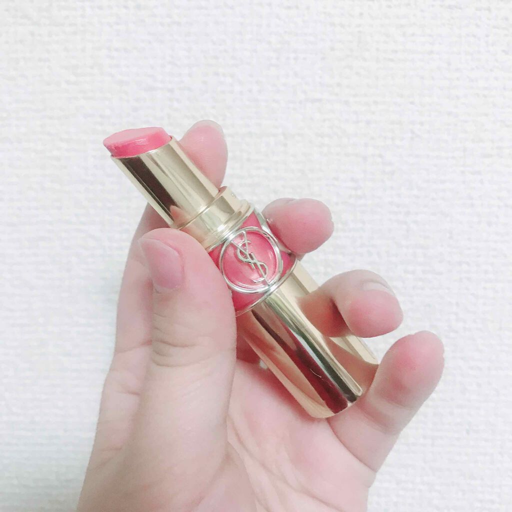 ルージュ ヴォリュプテ シャイン/YVES SAINT LAURENT BEAUTE/口紅を使ったクチコミ(1枚目)