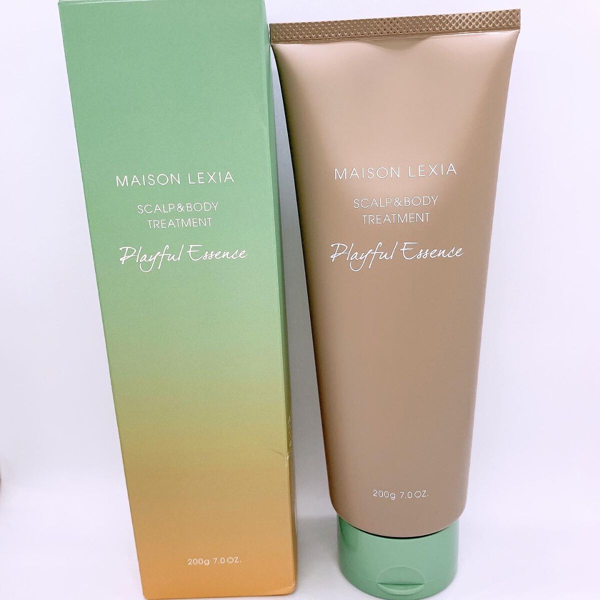 スカルプ＆ボディトリートメント プレイフルエッセンス/MAISON LEXIA/頭皮トリートメントを使ったクチコミ（1枚目）