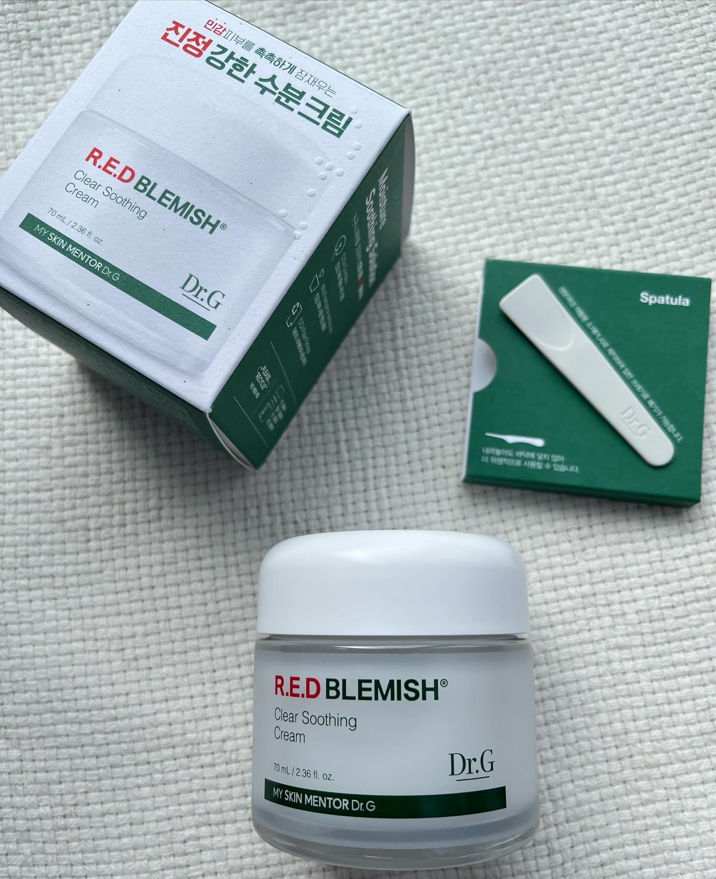 レッドブレミッシュ クリアスージングクリーム/Dr.G/フェイスクリームを使ったクチコミ（3枚目）