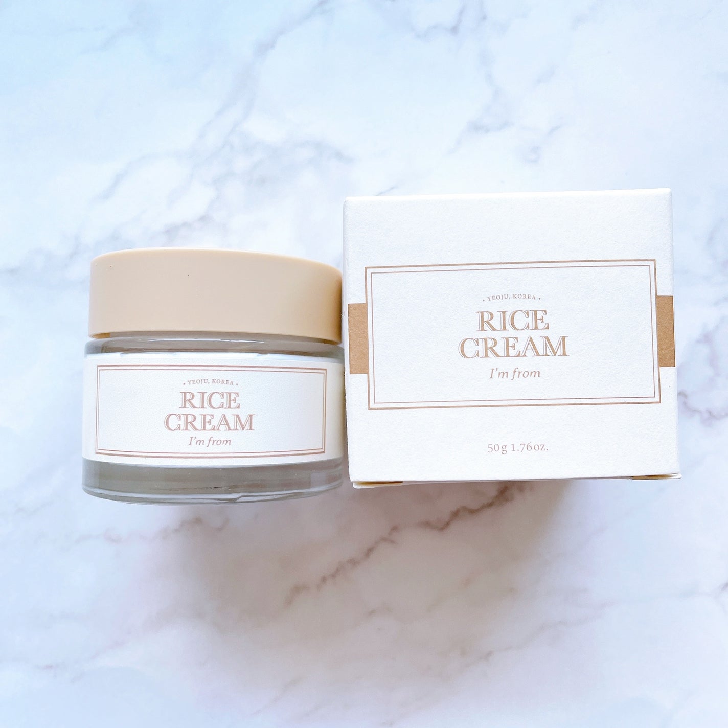 ライスクリーム/I'm from/フェイスクリームを使ったクチコミ(2枚目)