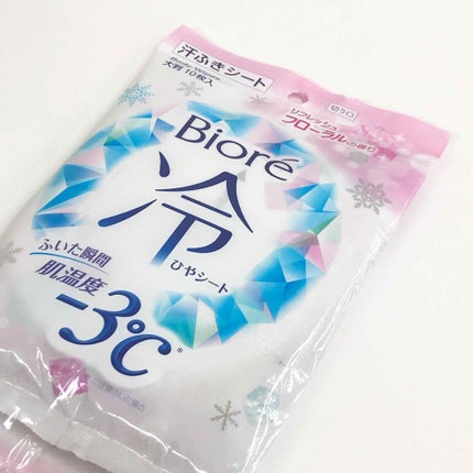 冷シート リフレッシュフローラルの香り/ビオレ/ボディシートを使ったクチコミ(1枚目)