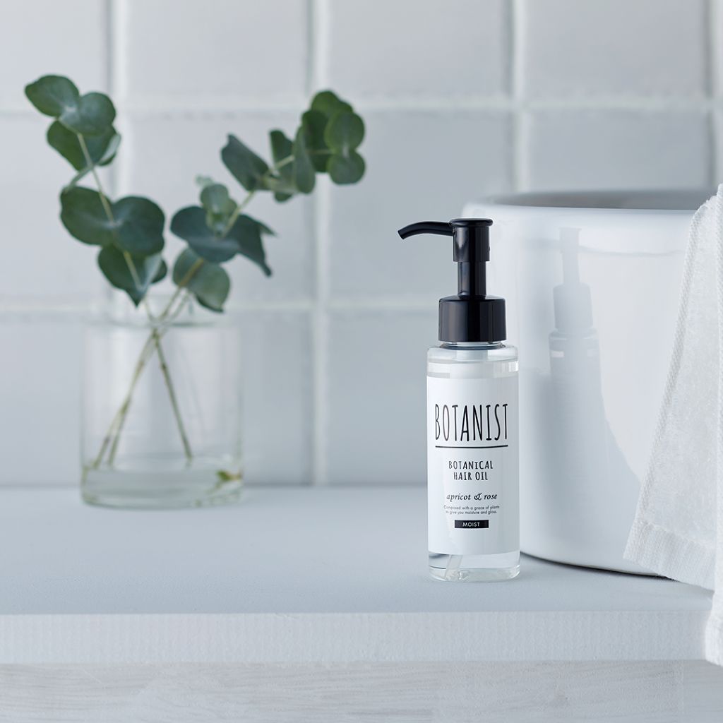 ボタニカルヘアオイル（モイスト）/BOTANIST/ヘアオイルを使ったクチコミ（2枚目）