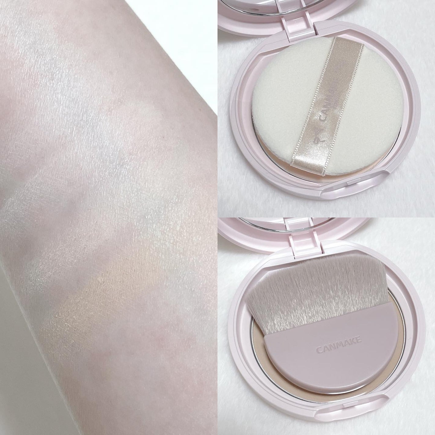 マシュマロフィニッシュパウダー/キャンメイク/プレストパウダーを使ったクチコミ(4枚目)