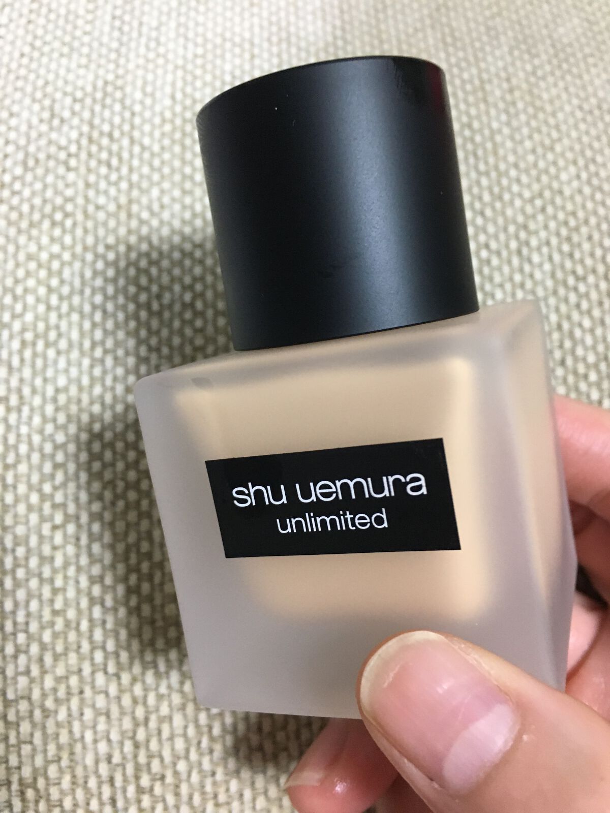 (旧)アンリミテッド ラスティング フルイド/shu uemura/リキッドファンデーションを使ったクチコミ(1枚目)