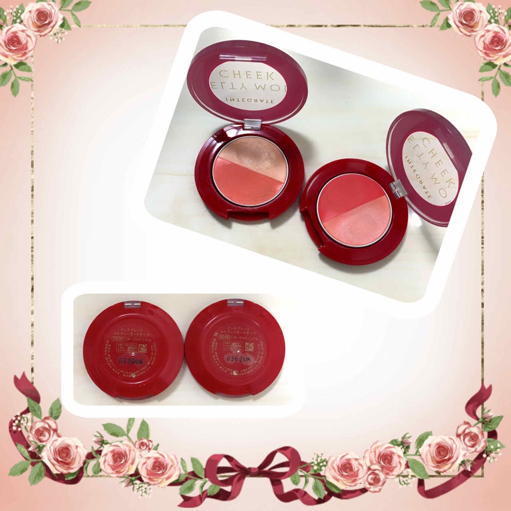 メルティーモードチーク/インテグレート/ジェル・クリームチークを使ったクチコミ(2枚目)