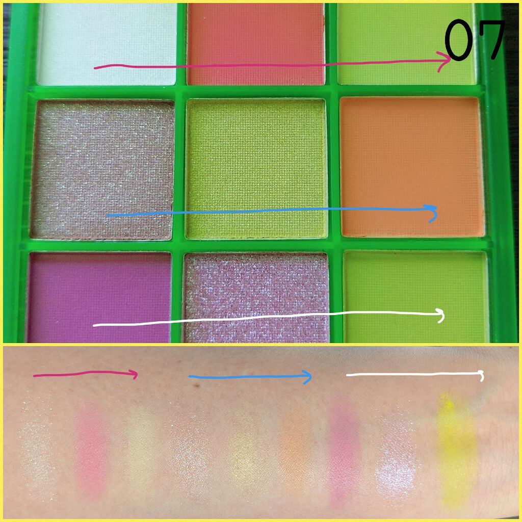 UR GLAM BLOOMING EYE COLOR PALETTE/U R GLAM/アイシャドウパレットを使ったクチコミ(3枚目)