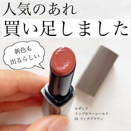 リップカラーシールド/CEZANNE/口紅を使ったクチコミ(1枚目)