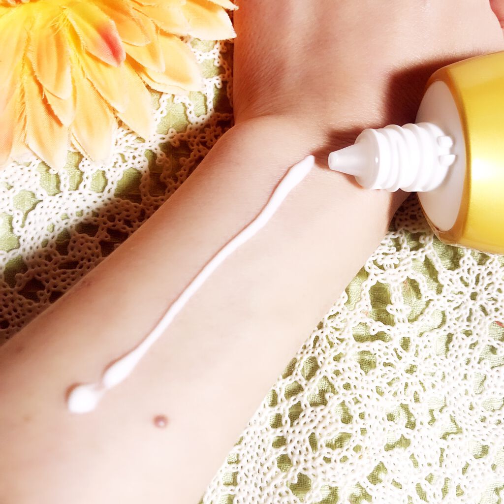 スーパーモイスチャージェルゴールド/スキンアクア/日焼け止めジェルを使ったクチコミ（3枚目）