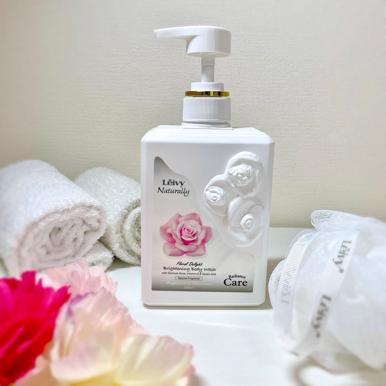 ラディアンスボディシャンプー ダマスクローズ/Leivy/ボディソープを使ったクチコミ(1枚目)