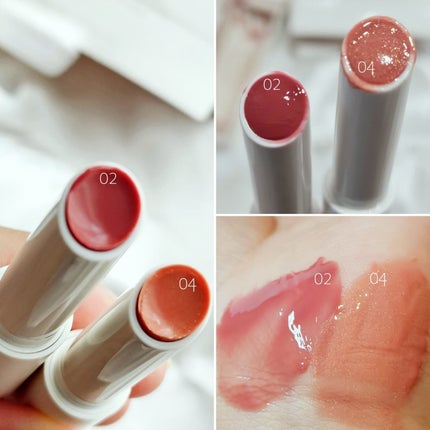 ベアグローペプチドメルティングバーム/PINATE/口紅を使ったクチコミ(3枚目)