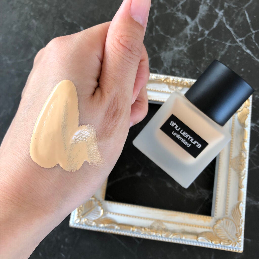 (旧)アンリミテッド ラスティング フルイド/shu uemura/リキッドファンデーションを使ったクチコミ(4枚目)