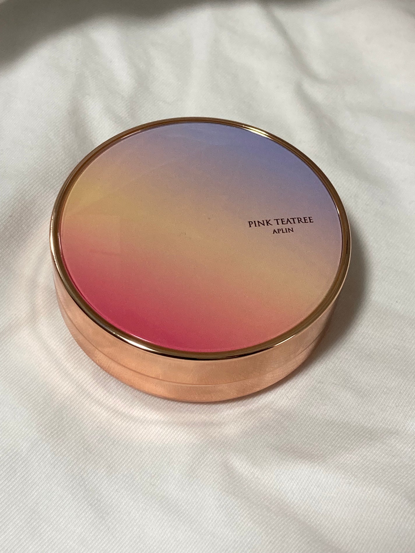 ピンクティーツリーカバーアップグロウクッション/APLIN/クッションファンデーションを使ったクチコミ(1枚目)