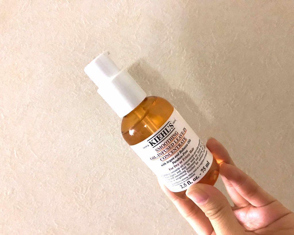 キールズ スムージング ヘアオイル/Kiehl's/ヘアオイルを使ったクチコミ（1枚目）