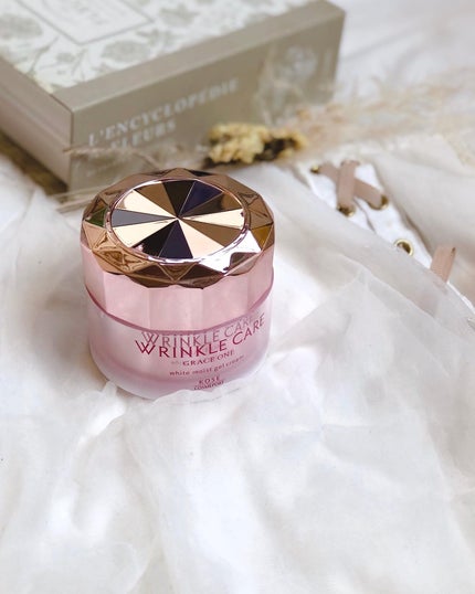 リンクルケア ホワイト モイストジェルクリーム/グレイスワン/オールインワン化粧品を使ったクチコミ(4枚目)