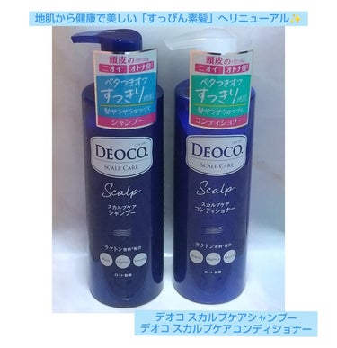 デオコ スカルプケアシャンプー/コンディショナー/DEOCO(デオコ)/シャンプー・コンディショナーを使ったクチコミ（1枚目）