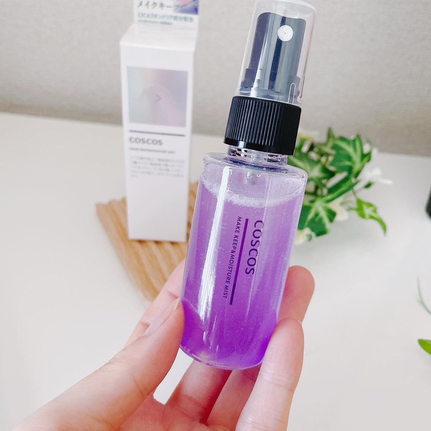 メイクキープ&モイスチャーミスト/COSCOS/フィックスミストを使ったクチコミ(2枚目)