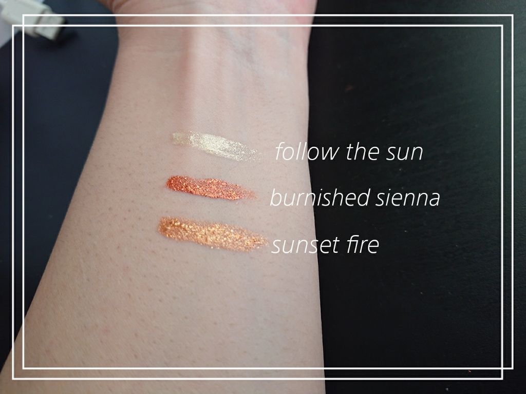 グリッター&グロウ リキッドアイシャドウ/stila/グリッターを使ったクチコミ(3枚目)