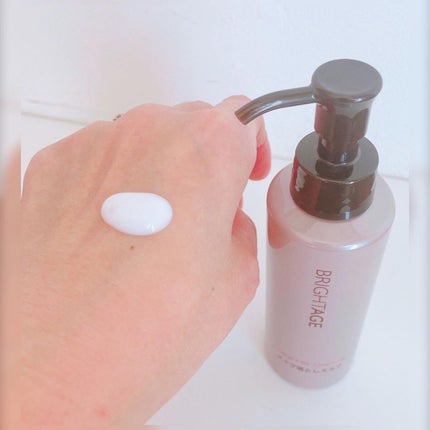 クリア ミルククレンジング/BRIGHTAGE/ミルククレンジングを使ったクチコミ(2枚目)