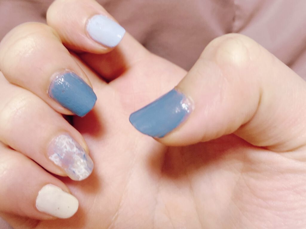 ジェルトップコート 旧商品/パラドゥ/ジェルネイルを使ったクチコミ（3枚目）