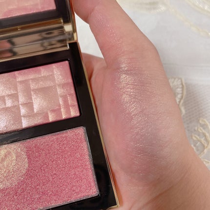 リュクス イルミネイティング デュオ/BOBBI BROWN/パウダーチークを使ったクチコミ(4枚目)