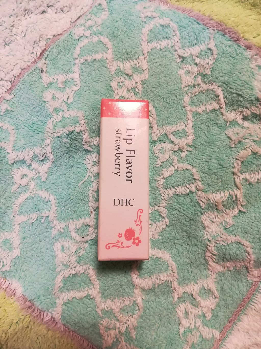 DHC 薬用リップフレーバー(ストロベリー)のクチコミ「これ、私もう何年使ってるか分かりません笑

DHCの人気のリップクリームといえば、オリーブバー.....」（2枚目）