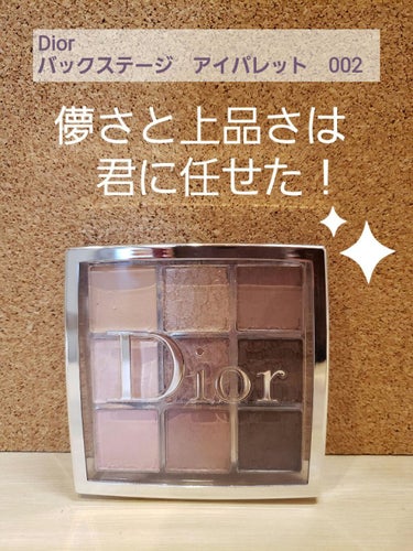 ディオール バックステージ アイ パレット/Dior/パウダーアイシャドウを使ったクチコミ（1枚目）