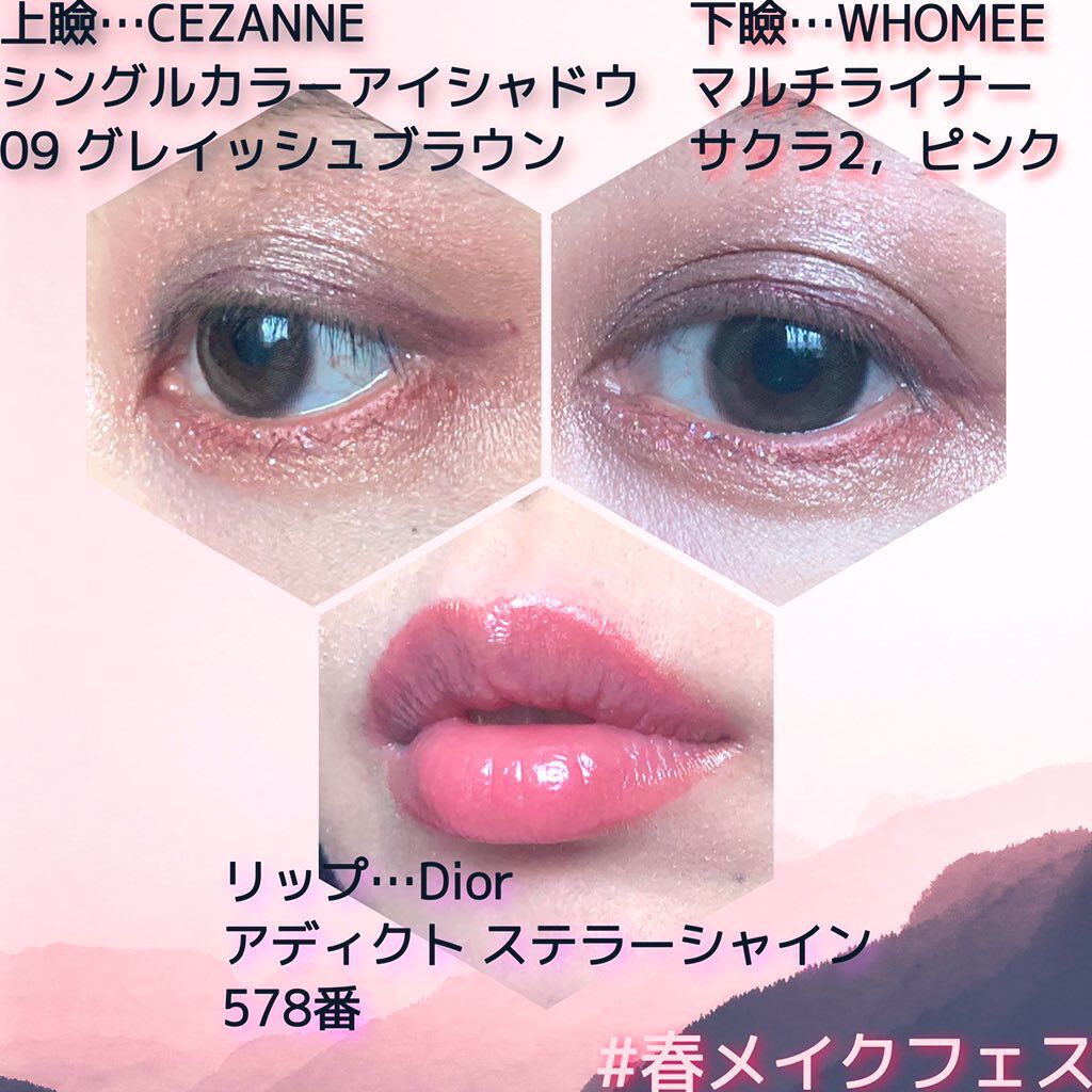 シングルカラーアイシャドウ/CEZANNE/単色アイシャドウを使ったクチコミ(2枚目)