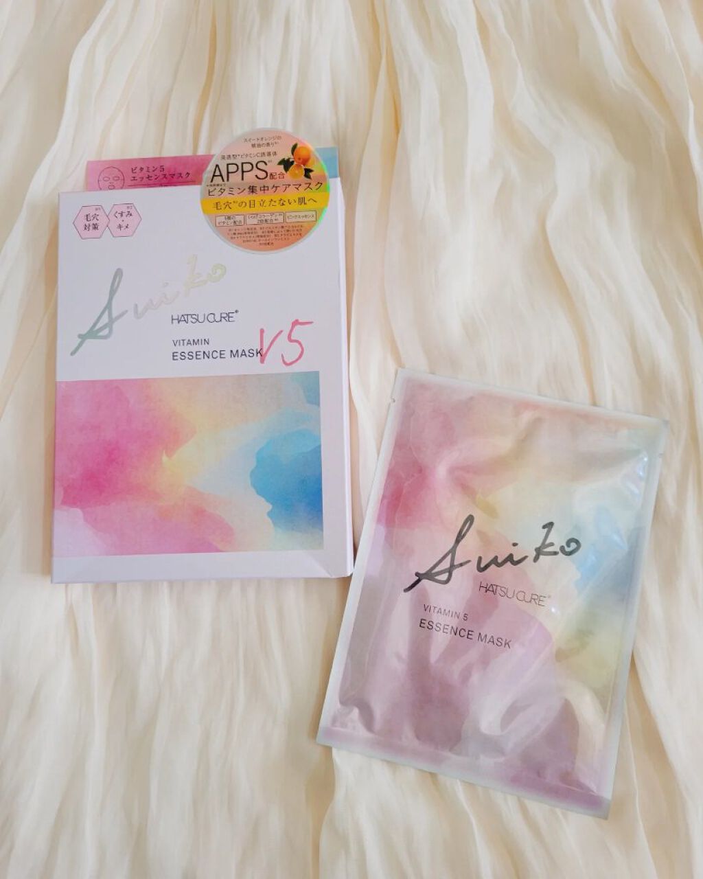 SUIKO HC ビタミン5エッセンスマスク/SUIKO HATSUCURE/シートマスク・パックを使ったクチコミ（1枚目）