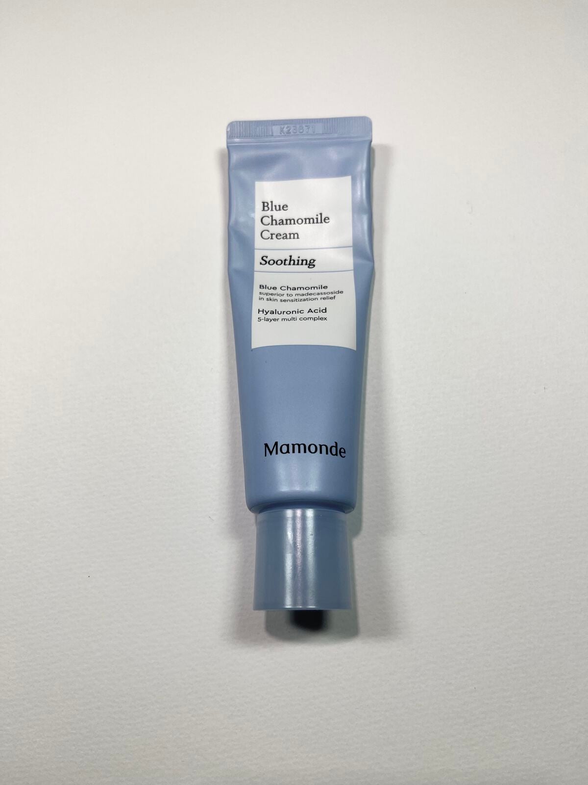 mamonde blue chamomile soothing repair cream/Mamonde/フェイスクリームを使ったクチコミ(1枚目)