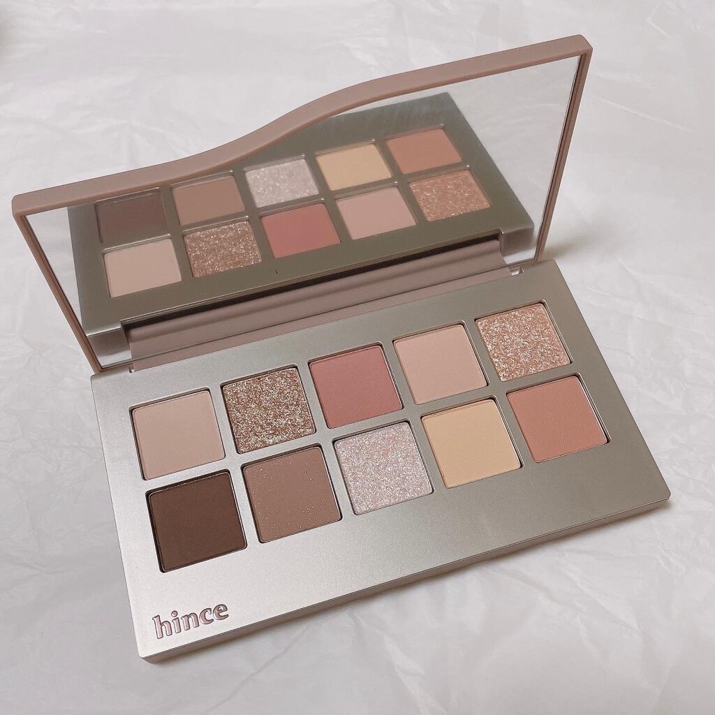 ニューデップスアイシャドウパレット/hince/アイシャドウパレットを使ったクチコミ（2枚目）