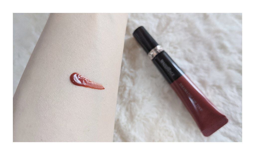 ドラマティックリップティント/マキアージュ/リップティントを使ったクチコミ(3枚目)