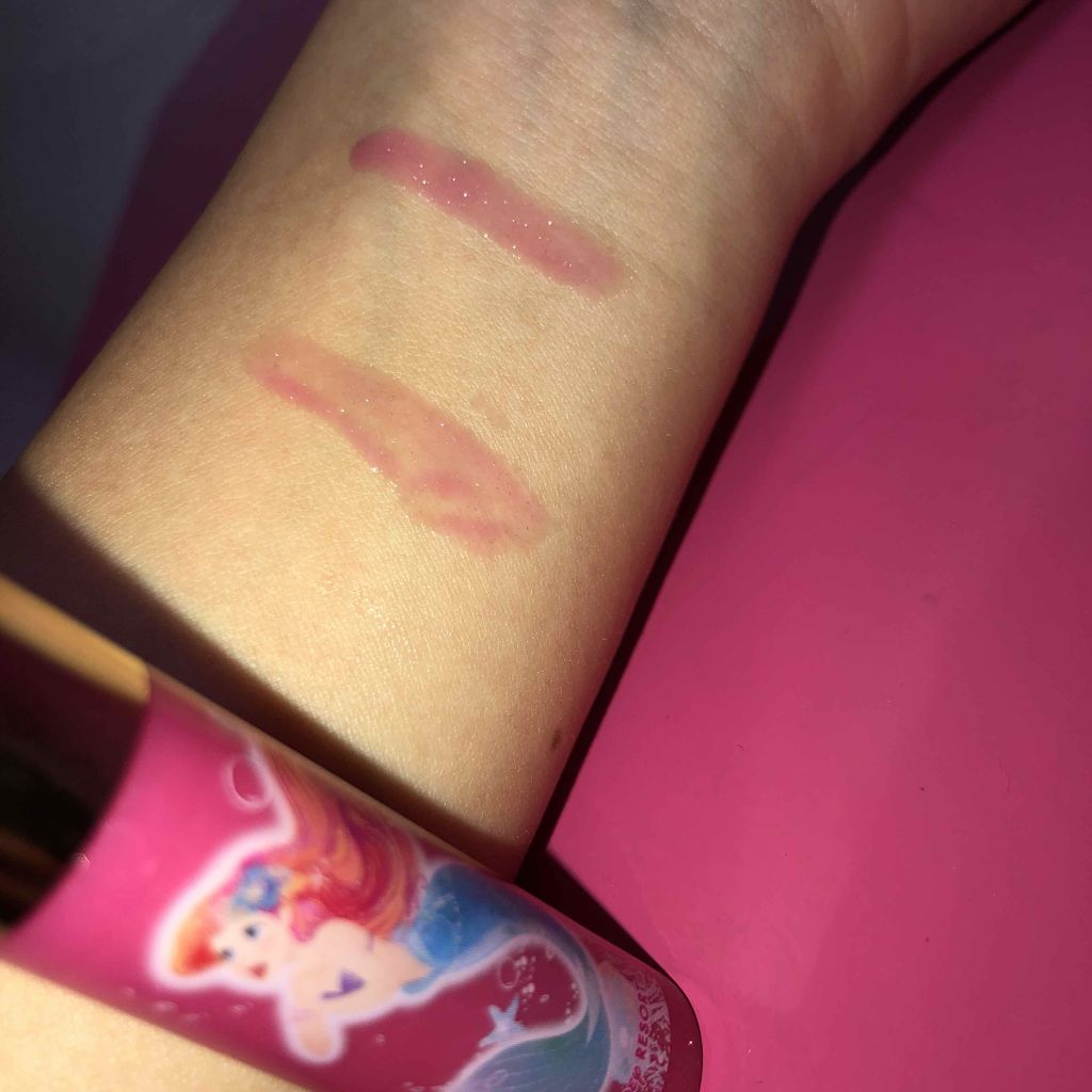 アリエルリップグロス/ディズニーストア/リップグロスを使ったクチコミ（2枚目）