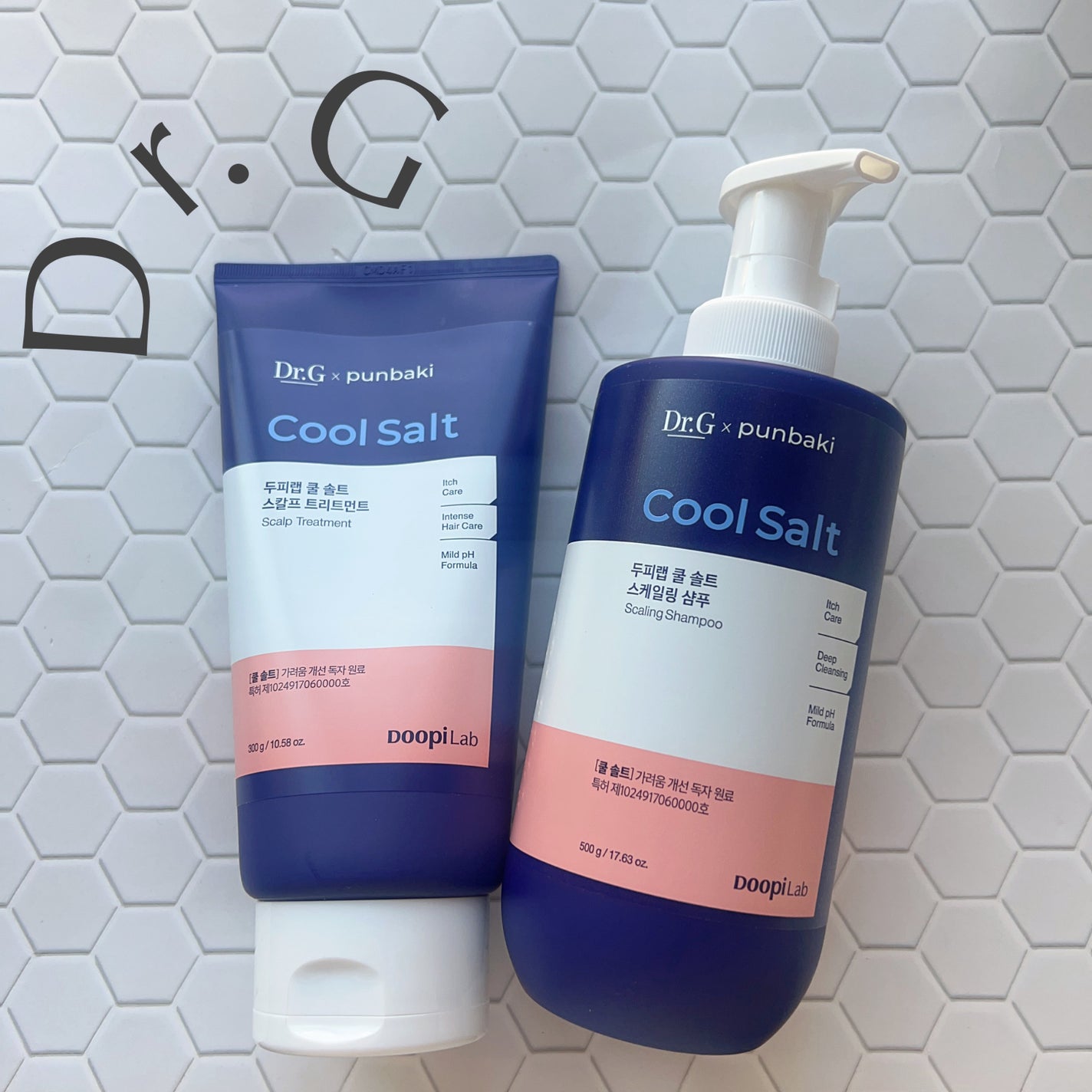 クールソルトスケーリングシャンプー/クールソルトスカルプトリートメント/Dr.G/市販シャンプーを使ったクチコミ(1枚目)