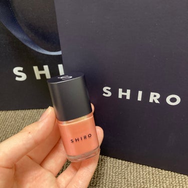 SHIRO 亜麻ネイルのクチコミ「備忘録

SHIRO　亜麻ネイル　4C01 ピンクゴールド

春限定のネイル！！

結構ピンク.....」（3枚目）