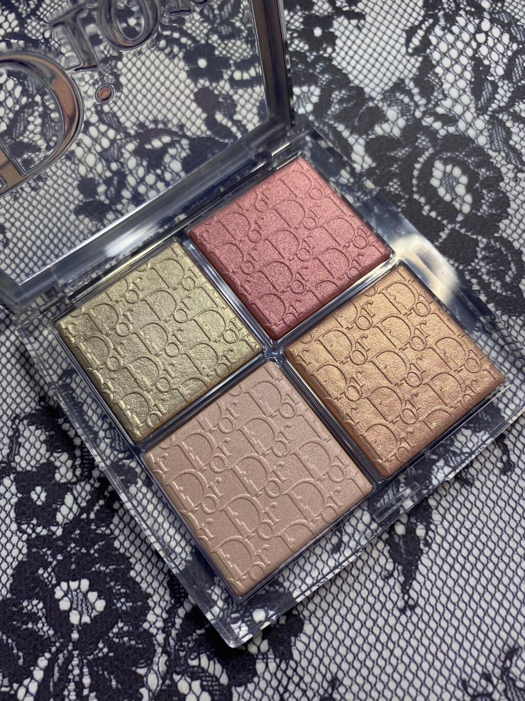 ディオール バックステージ フェイス グロウ パレット/Dior/ハイライトを使ったクチコミ(3枚目)