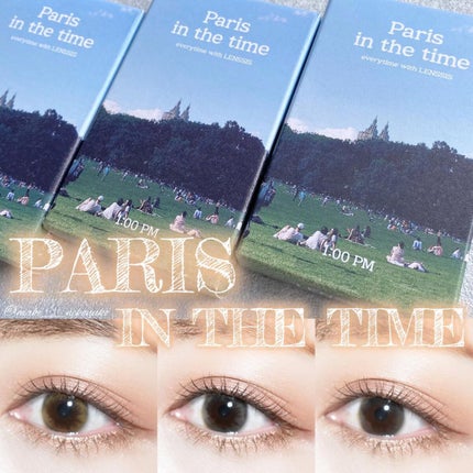 パリインザタイムシリーズ/LENSSIS/カラーコンタクトレンズを使ったクチコミ(1枚目)