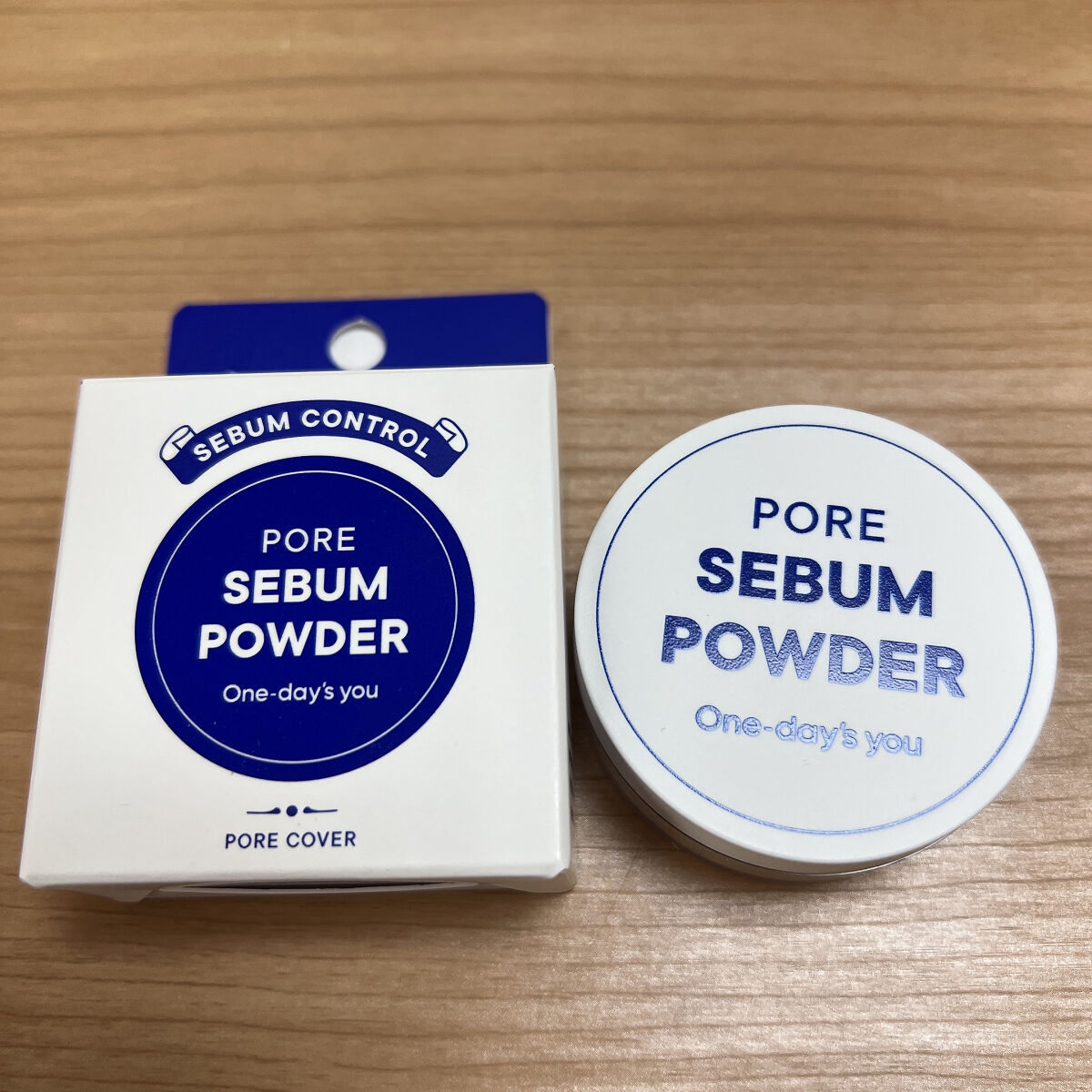 ポアセバムパウダー/One-day's you/ルースパウダーを使ったクチコミ（1枚目）