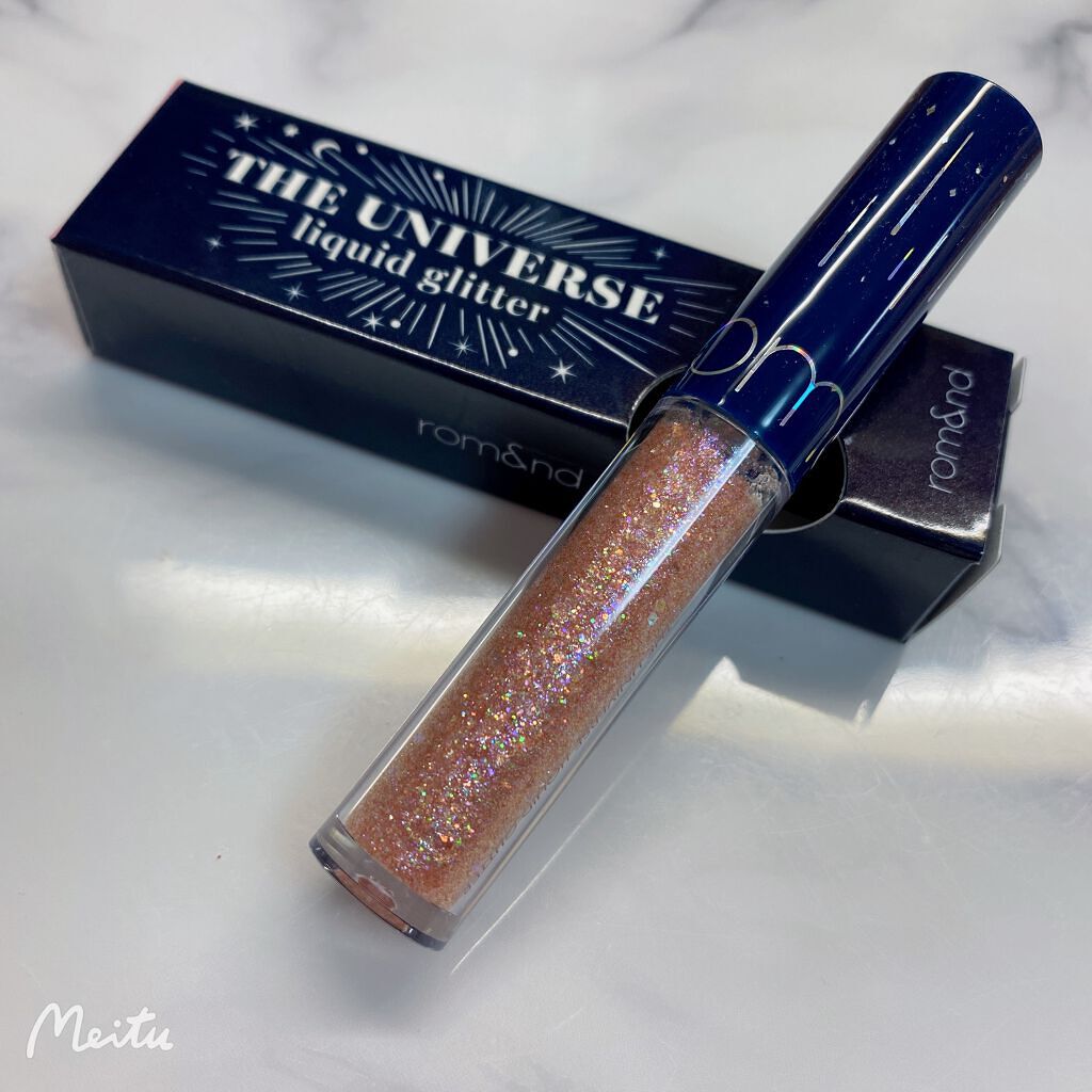 リキッド グリッター シャドウ/rom&nd/グリッターを使ったクチコミ（2枚目）