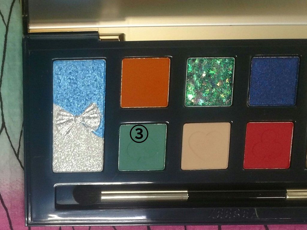 シャイニーシャドウ N/excel/単色アイシャドウを使ったクチコミ(4枚目)