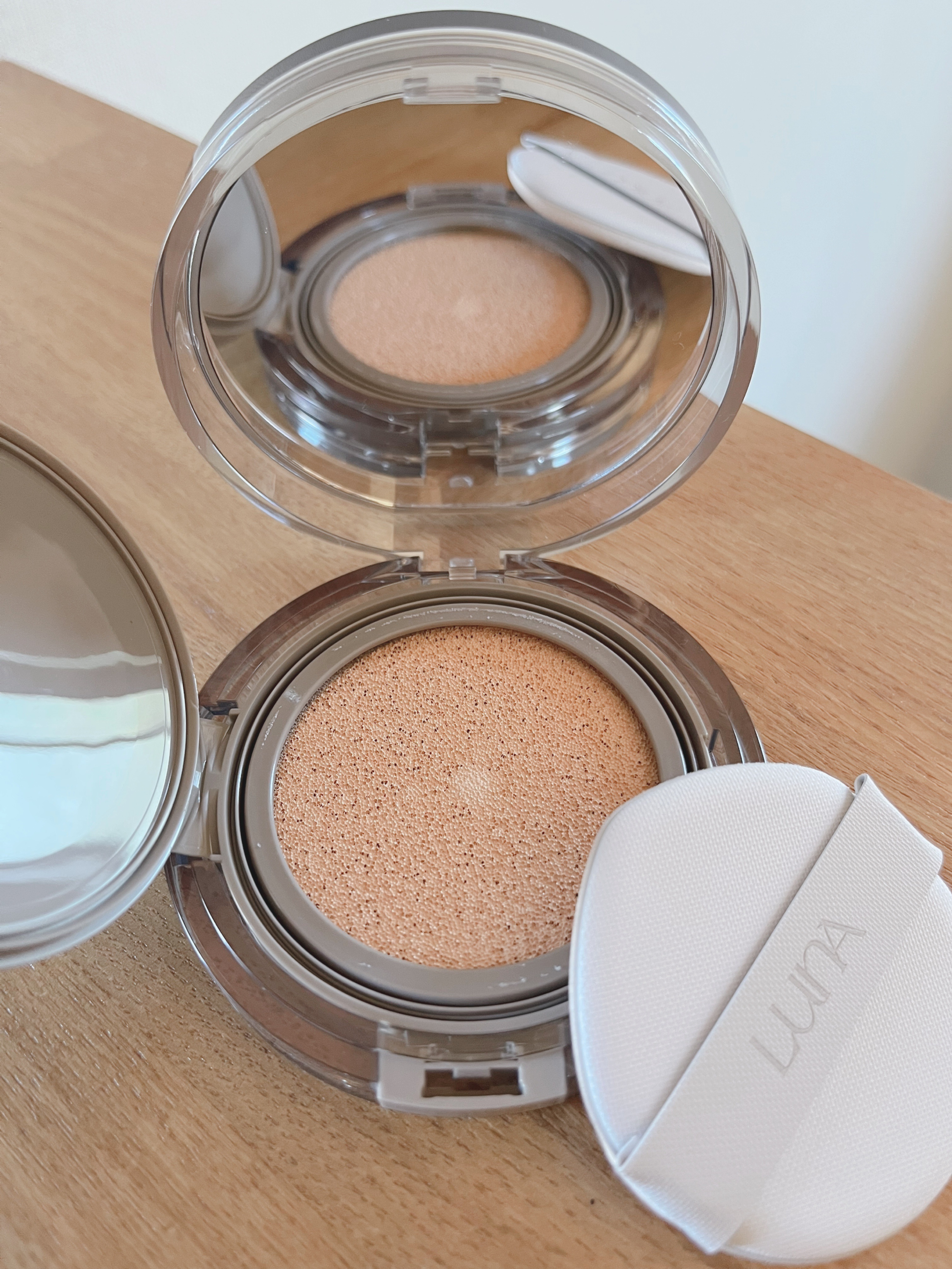 ブラーカバークッション/LUNA/クッションファンデーションを使ったクチコミ（3枚目）