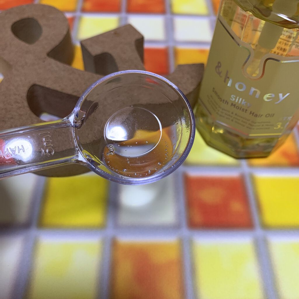ディープモイスト ヘアオイル3.0/&honey/ヘアオイルを使ったクチコミ(2枚目)