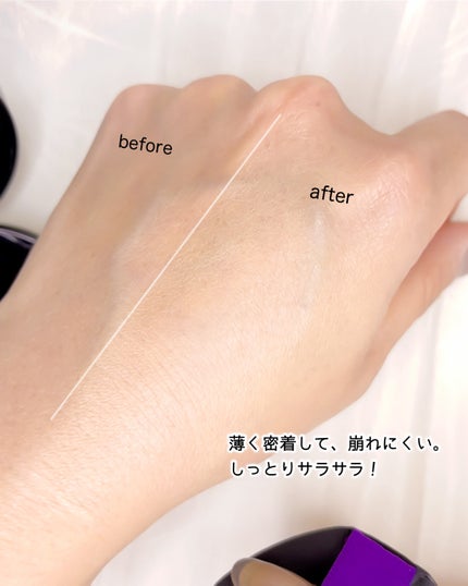 パーフェクトカバーオーロラバームクッション/Chic Blanco/その他ファンデーションを使ったクチコミ(4枚目)