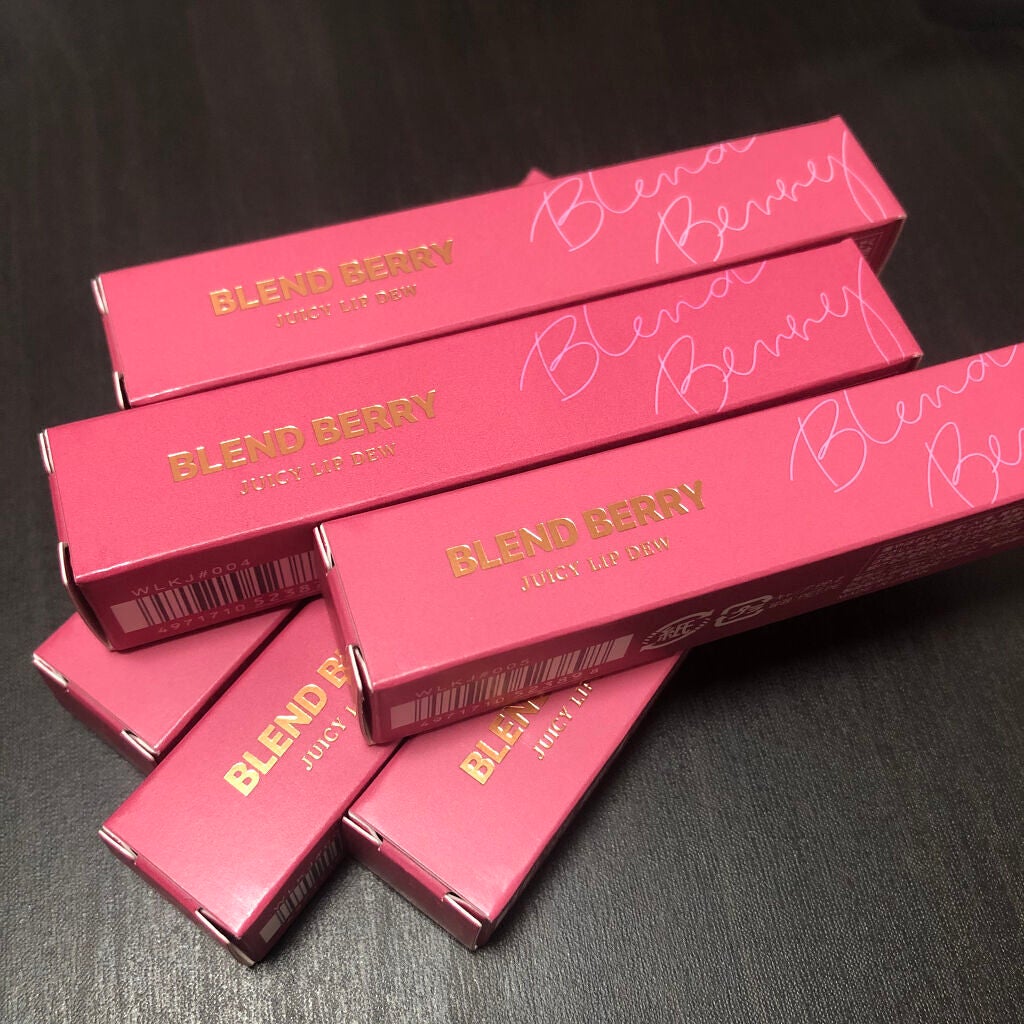 ジューシィリップデュウ/BLEND BERRY/口紅を使ったクチコミ(2枚目)
