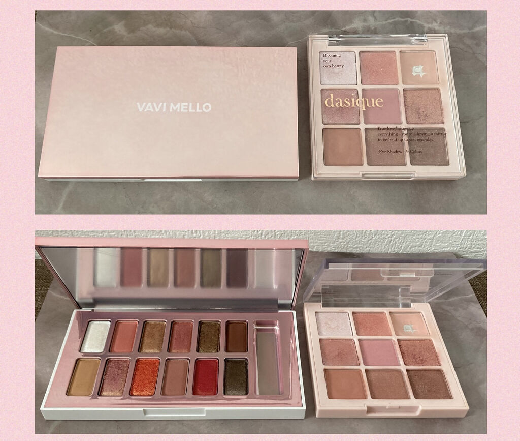 バレンタインボックス2 ピーチパレット/VAVI MELLO/アイシャドウパレットを使ったクチコミ（1枚目）